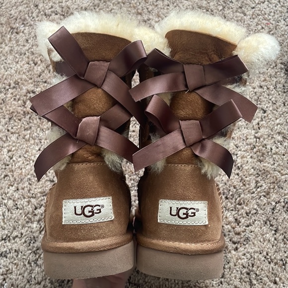 WOMENS UGG BAILEY BOW II - Picture 4 of 11